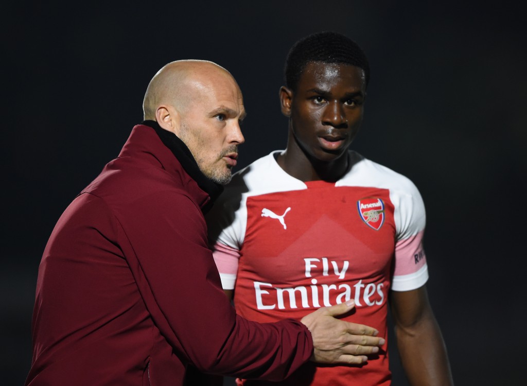 Another English youngster on his way to the Bundesliga? (Photo by Harriet Lander/Getty Images)
