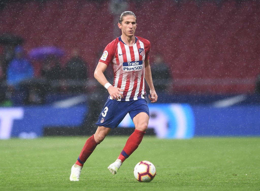 Filipe Luis might be set to depart Atletico Madrid but Barcelona are ready to pounce for the Brazilian. (Picture Courtesy - AFP/Getty Images)