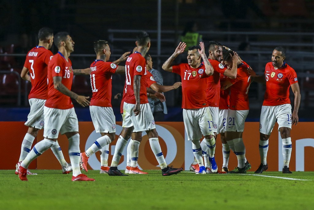 Chile made a winning start to their Copa America defence (Photo by Alessandra Cabral/Getty Images)