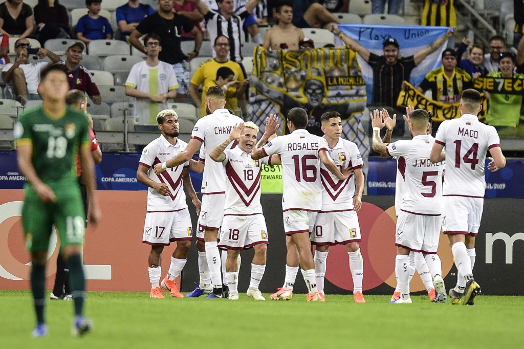 Venezuela are unbeaten in the competition (Photo by Juliana Flister/Getty Images)