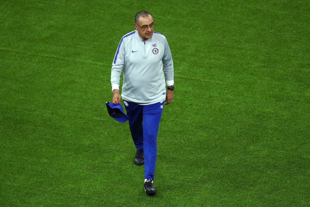 Maurizio Sarri is set for a return to Italy, this time to be the manager of Juventus. (Picture Courtesy - AFP/Getty Images)