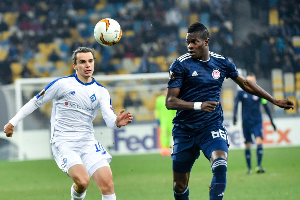 Wolves are set to sign Pape Abou Cisse from Olympiacos. (Photo by Sergei Supinsky/AFP/Getty Images)
