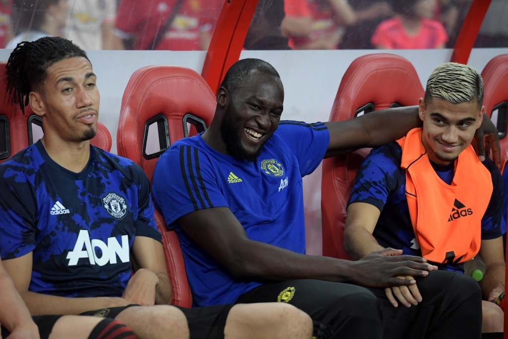 Lukaku is yet to feature for Manchester United on their pre-season campaign so far. (Photo by Roslan Rahman/AFP/Getty Images)