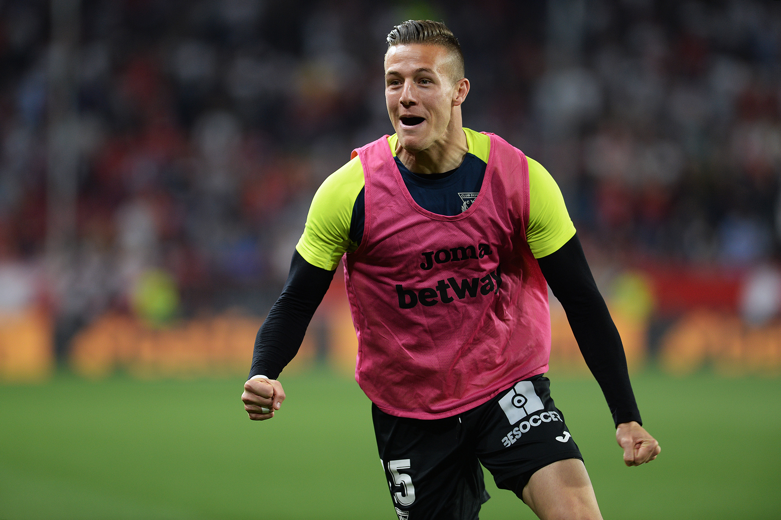 Key man for Leganes. (Photo by Cristina Quicler/AFP/Getty Images)