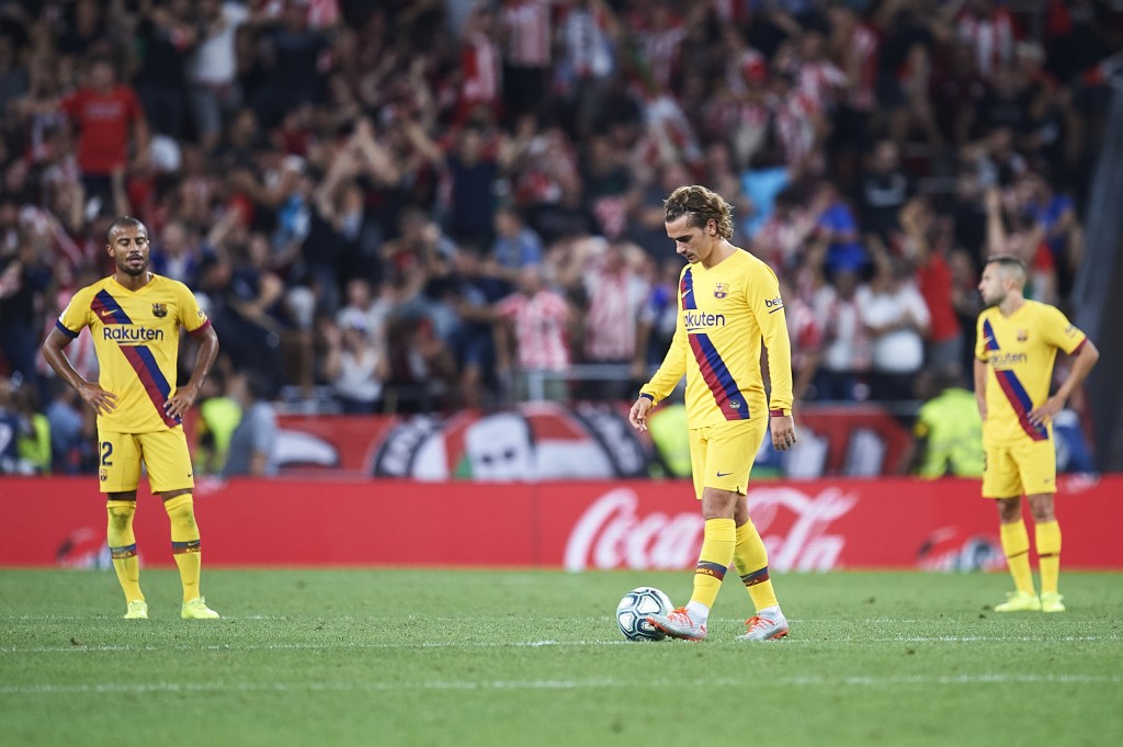 Barcelona need to quickly move on from their disappointing defeat at Athletic Bilbao last week. (Photo by Juan Manuel Serrano Arce/Getty Images)