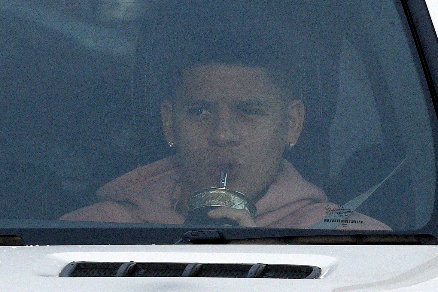 Manchester United's Argentinian defender Marcos Rojo arrives at the club's Carrington Training complex in Manchester, north west England on December 20, 2018. - Ole Gunnar Solskjaer was Wednesday handed the daunting task of saving Manchester United's season after the disastrous final few months of Jose Mourinho's reign. (Photo by Oli SCARFF / AFP) (Photo credit should read OLI SCARFF/AFP/Getty Images)