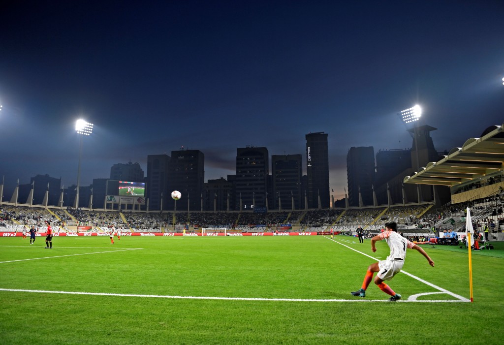 A vital vital presence in the Indian midfield against Oman. (Picture Courtesy - AFP/Getty Images)