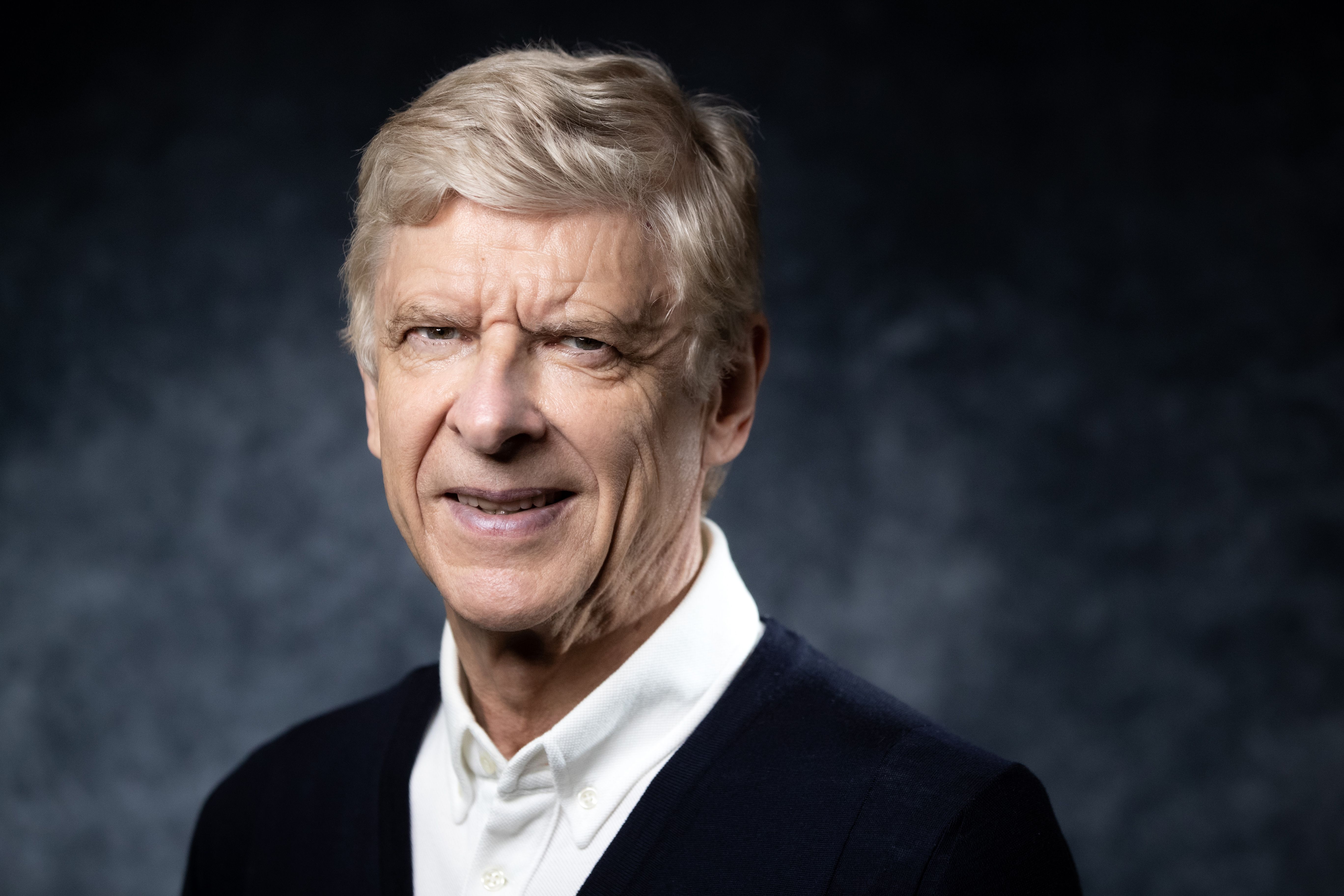 Former Arsenal manager Arsene Wenger of France poses during a photo session in Paris on May 22, 2019. (Photo by JOEL SAGET / AFP)        (Photo credit should read JOEL SAGET/AFP/Getty Images)