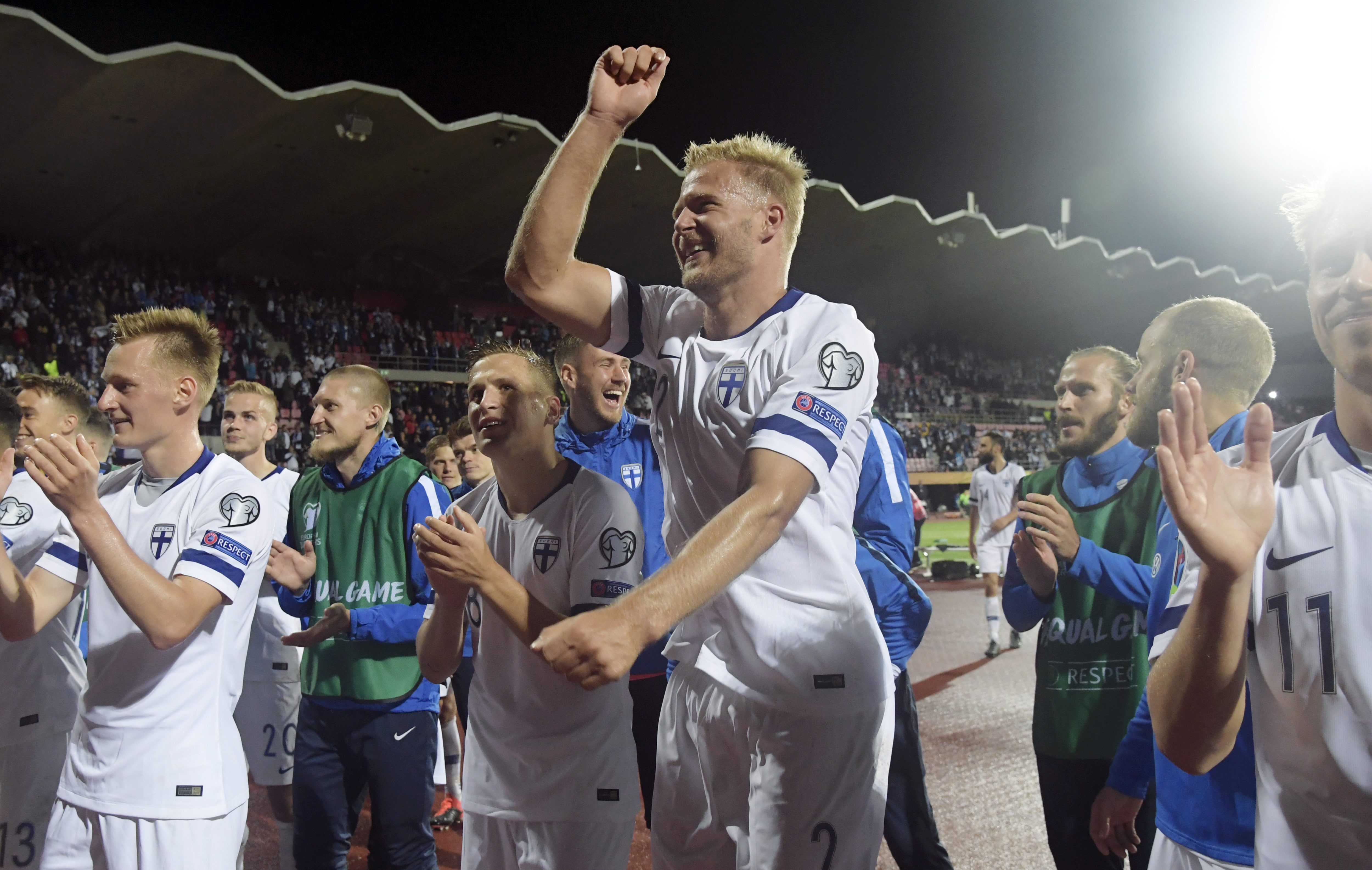 Finland will be making their Euro debut (Photo by Markku Ulander/AFP/Getty Images)