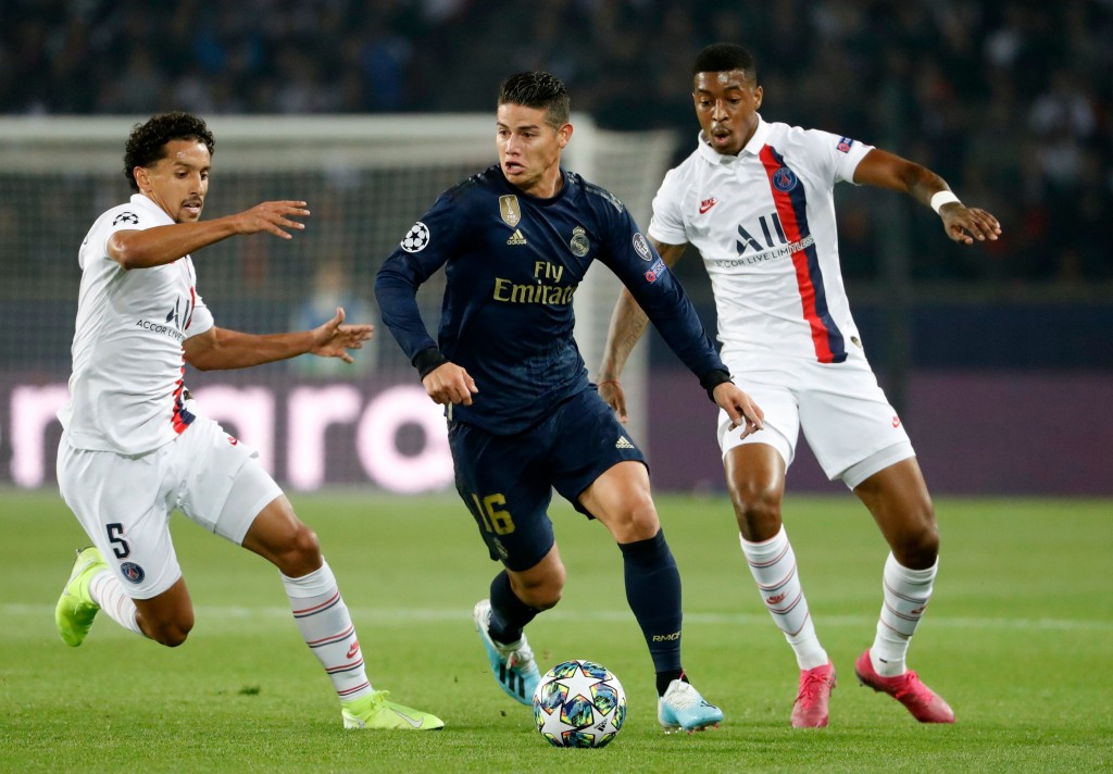 James faded after a bright start (Photo by THOMAS SAMSON/AFP/Getty Images)
