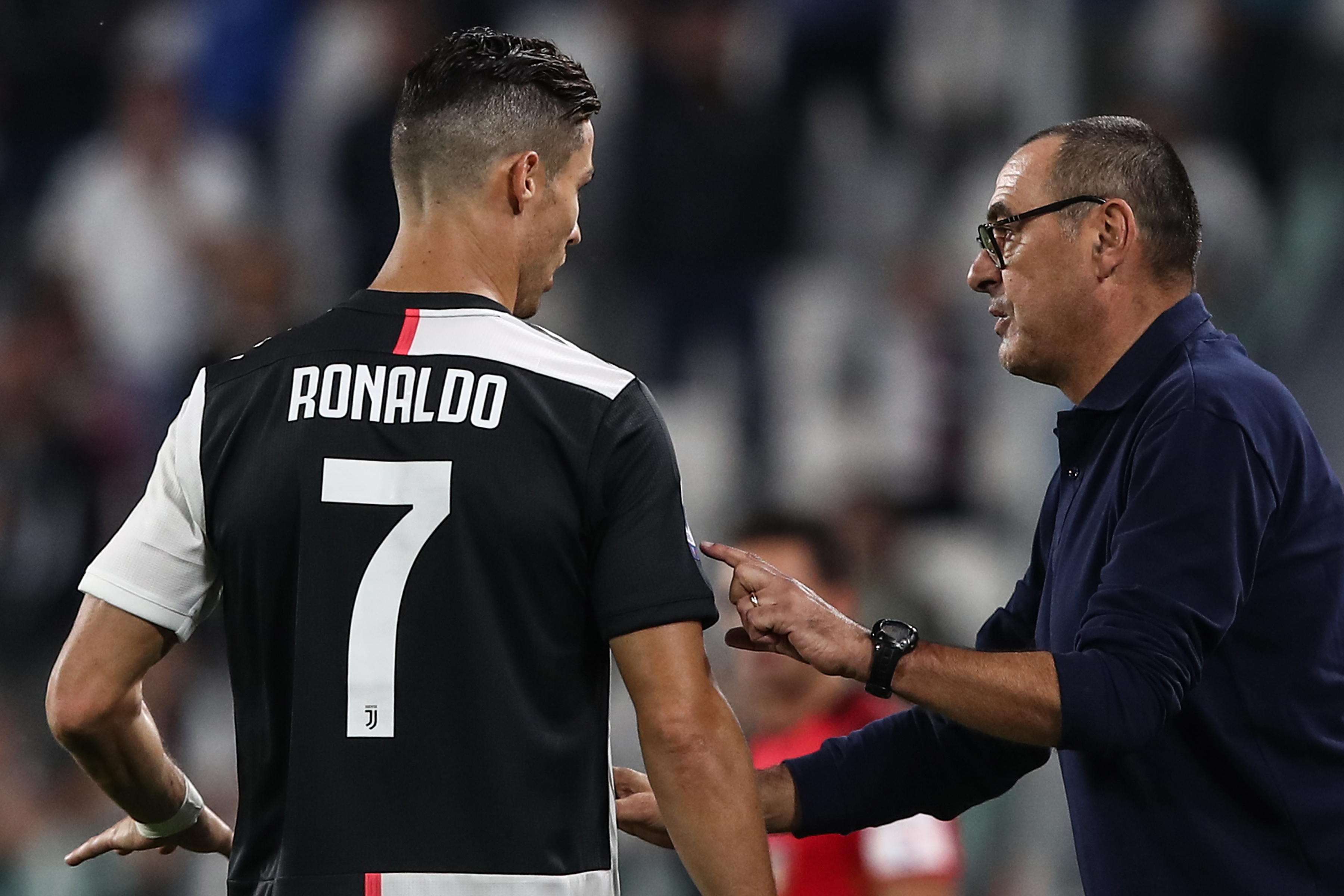 Sarri will be boosted by Ronaldo's return (Photo by ISABELLA BONOTTO/AFP/Getty Images)