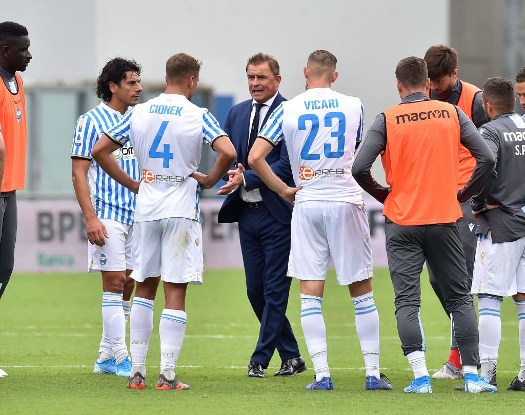 Leonardo Semplici's SPAL have won just once this season (Photo by Giuseppe Bellini/Getty Images)