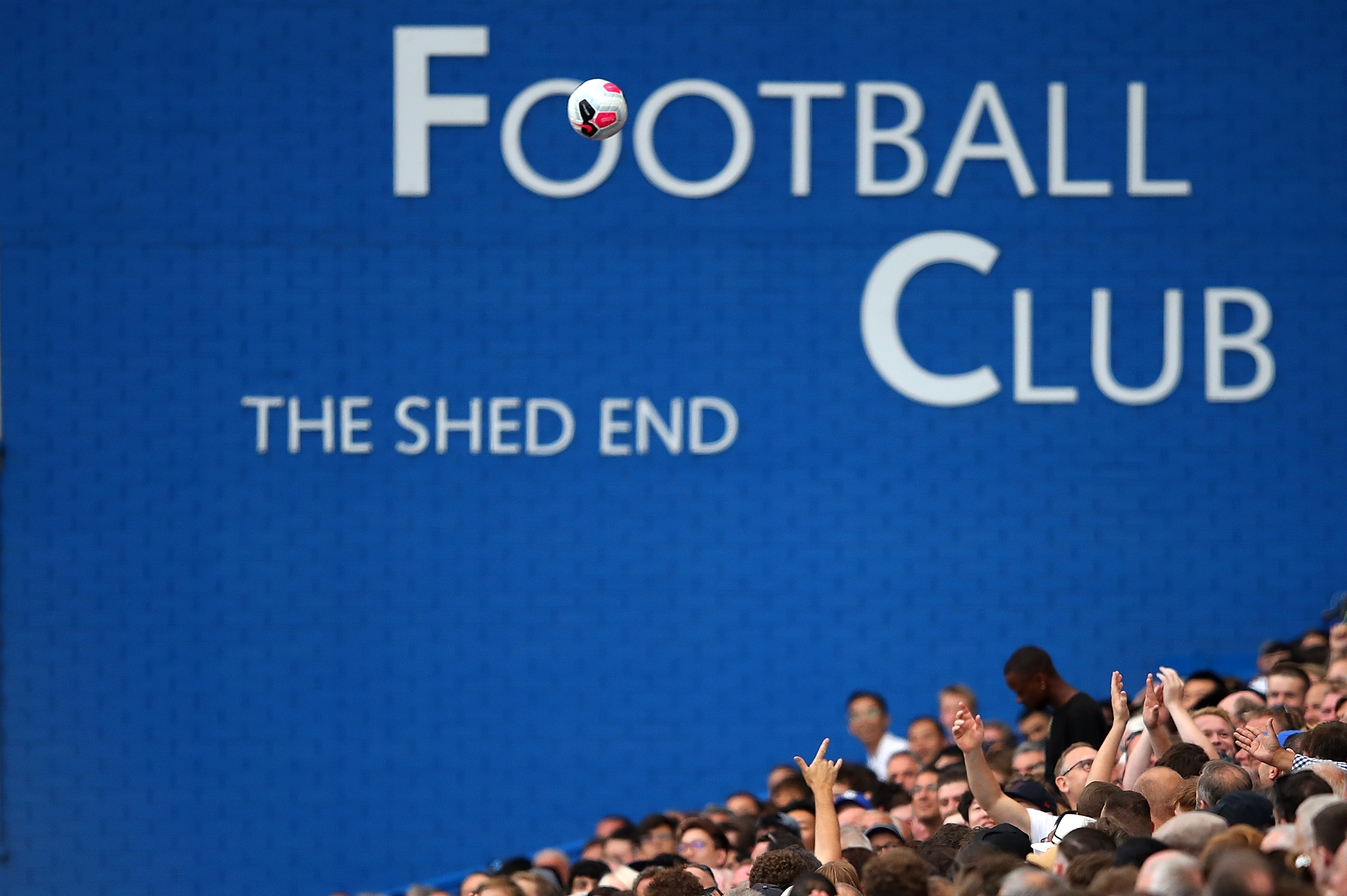 LONDON, ENGLAND - AUGUST 31:  Chelsea fans are pictured during the Premier League match between Chelsea FC and Sheffield United at Stamford Bridge on August 31, 2019 in London, United Kingdom. (Photo by Warren Little/Getty Images)