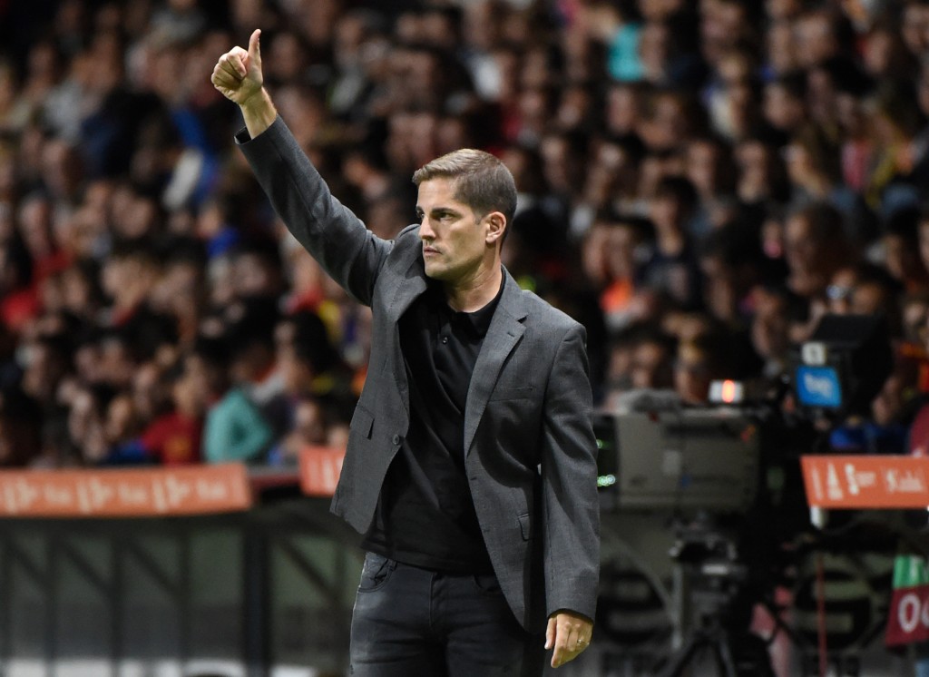 Robert Moreno will be looking for his third win as Spain manager (Photo by MIGUEL RIOPA/AFP/Getty Images)