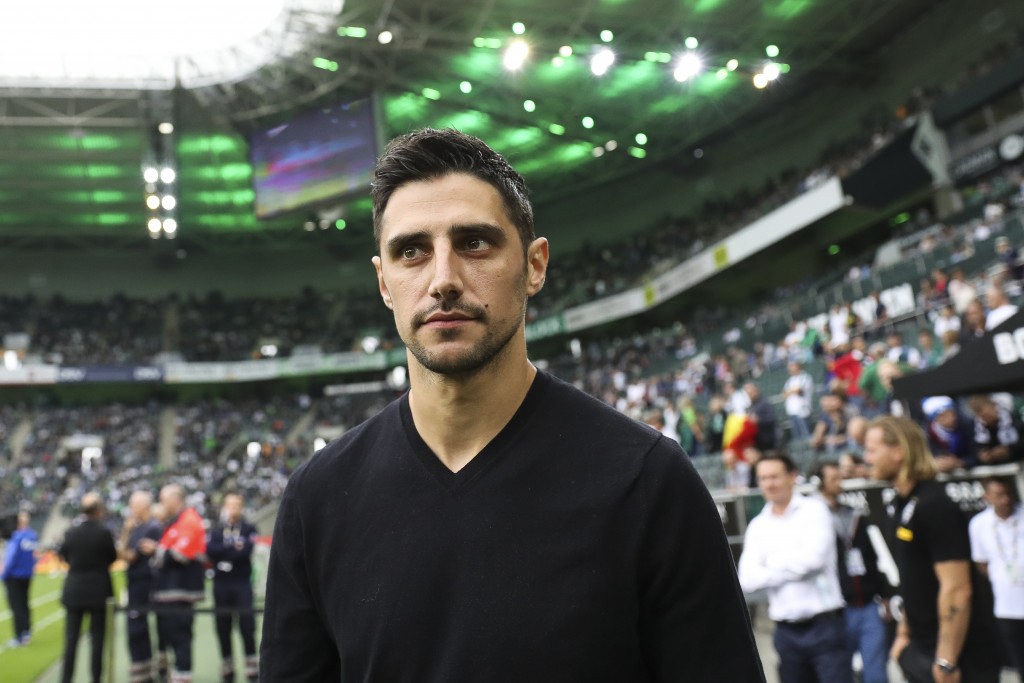 MOENCHENGLADBACH, GERMANY - AUGUST 17: Lars Stindl of Borussia Moenchengladbach looks on prior to the Bundesliga match between Borussia Moenchengladbach and FC Schalke 04 at Borussia-Park on August 17, 2019 in Moenchengladbach, Germany. (Photo by Maja Hitij/Bongarts/Getty Images)