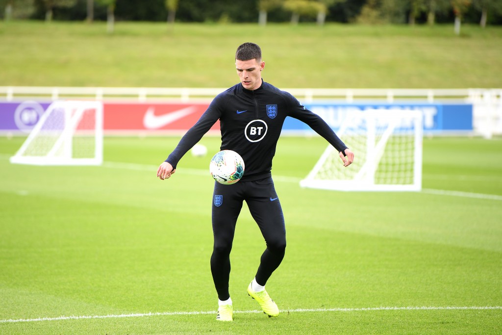 Declan Rice reveals Rodri and Aurelien Tchouameni as his role models.