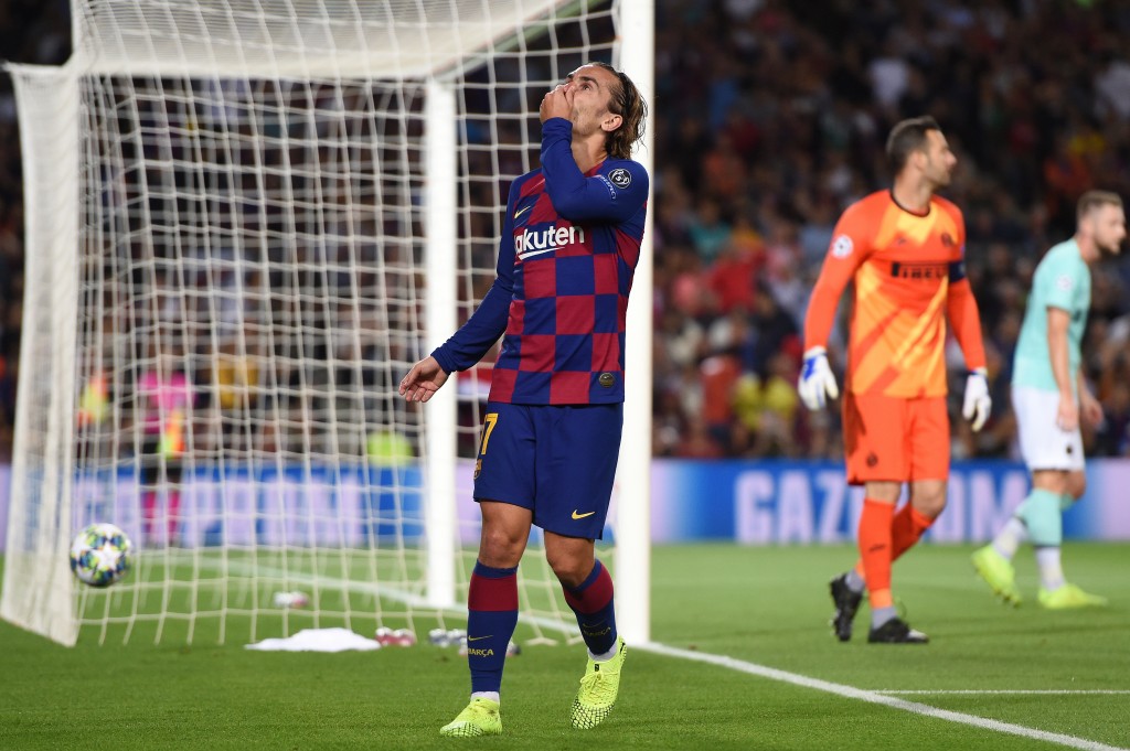 Could the struggling Griezmann be on his way to PSG? (Photo by Alex Caparros/Getty Images)