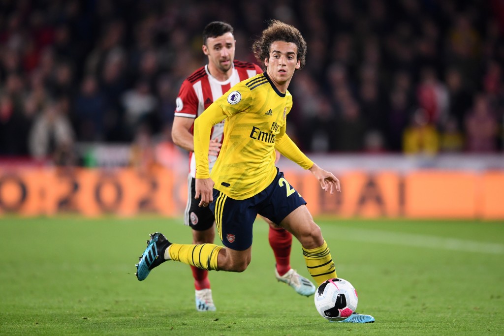 Guendouzi gave a good account of himself. (Photo by Laurence Griffiths/Getty Images)