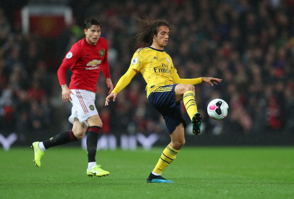Another terrific performance in midfield from Guendouzi. (Photo courtesy: AFP/Getty)