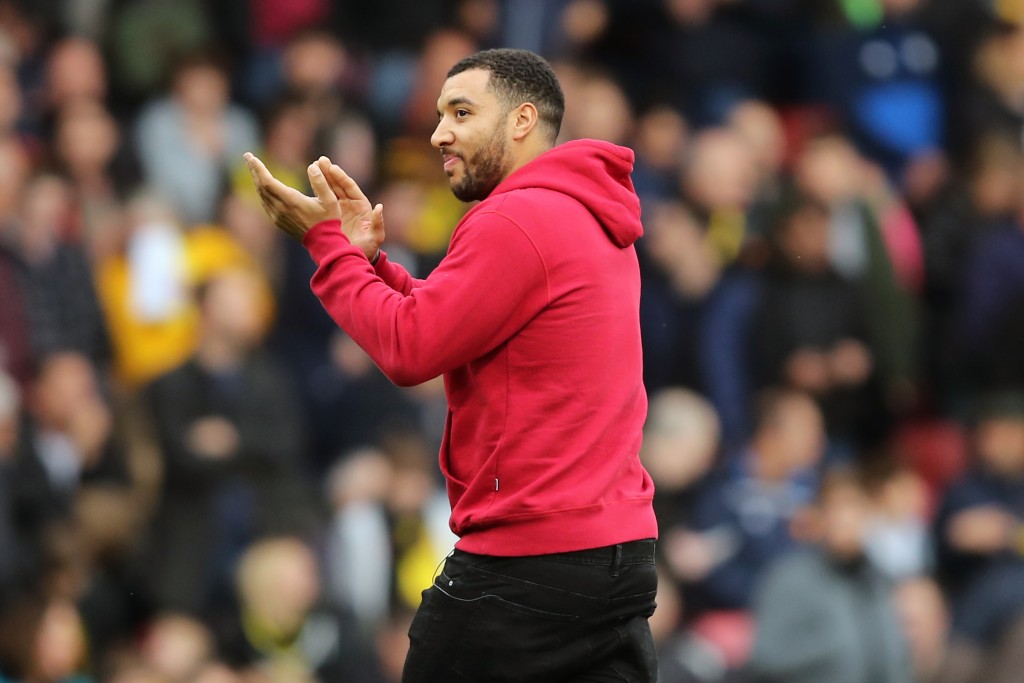 Watford captain Troy Deeney continues to be sidelined. (Photo by Marc Atkins/Getty Images)