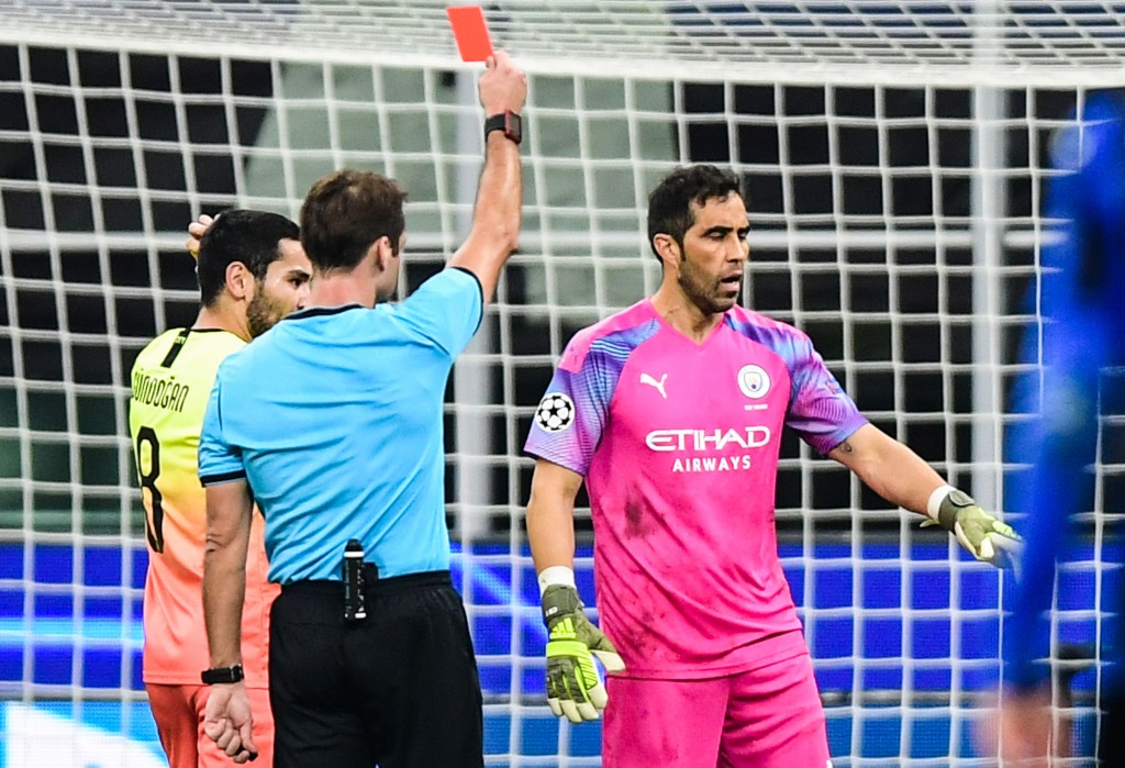 A Bravo bummer from Pep Guardiola. (Picture Courtesy - AFP/Getty Images)
