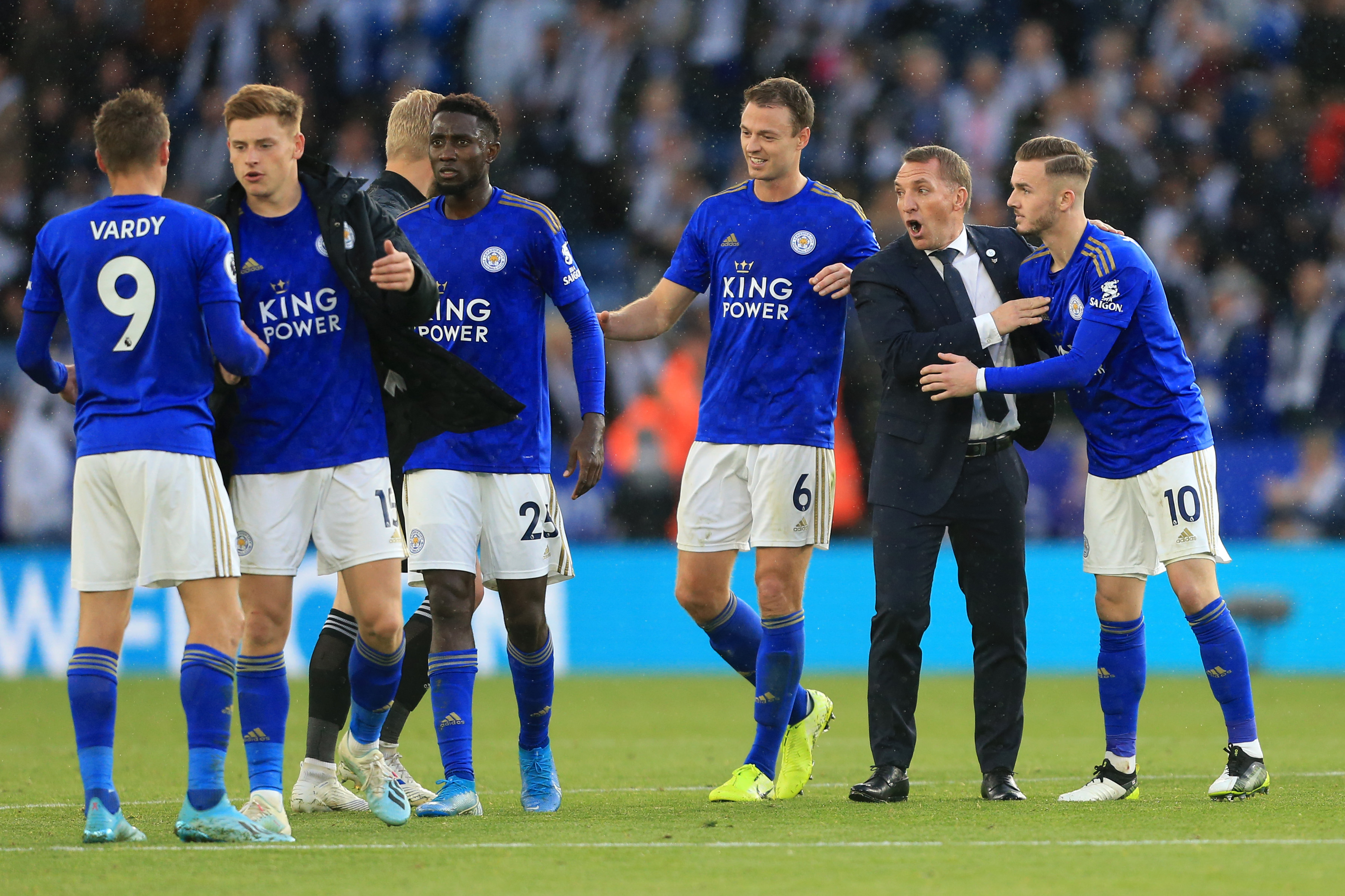 Brendan Rodgers' men are unbeaten at home this term (Photo by Stephen Pond/Getty Images)