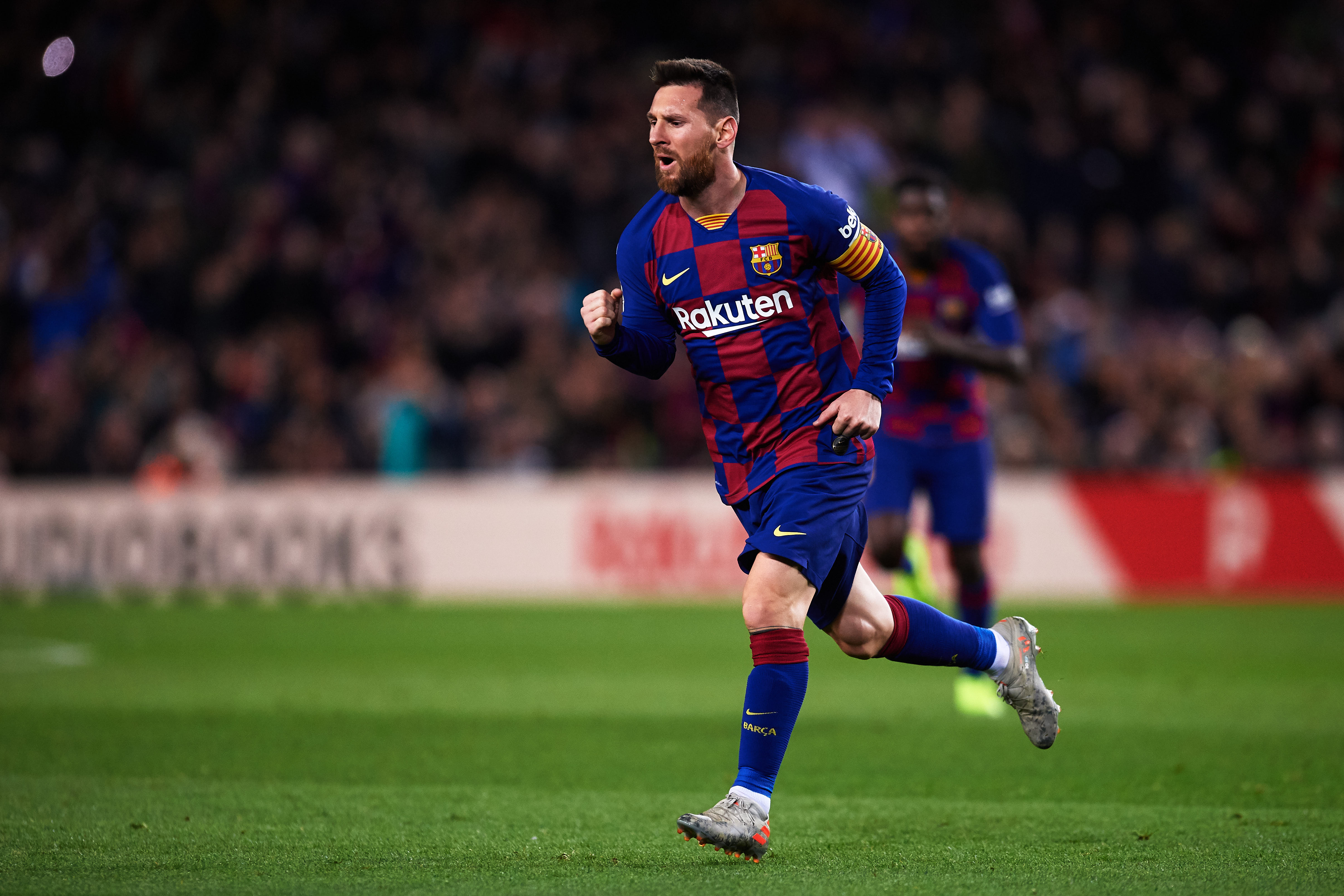Magical Messi to Barcelona's rescue again (Photo by Alex Caparros/Getty Images)