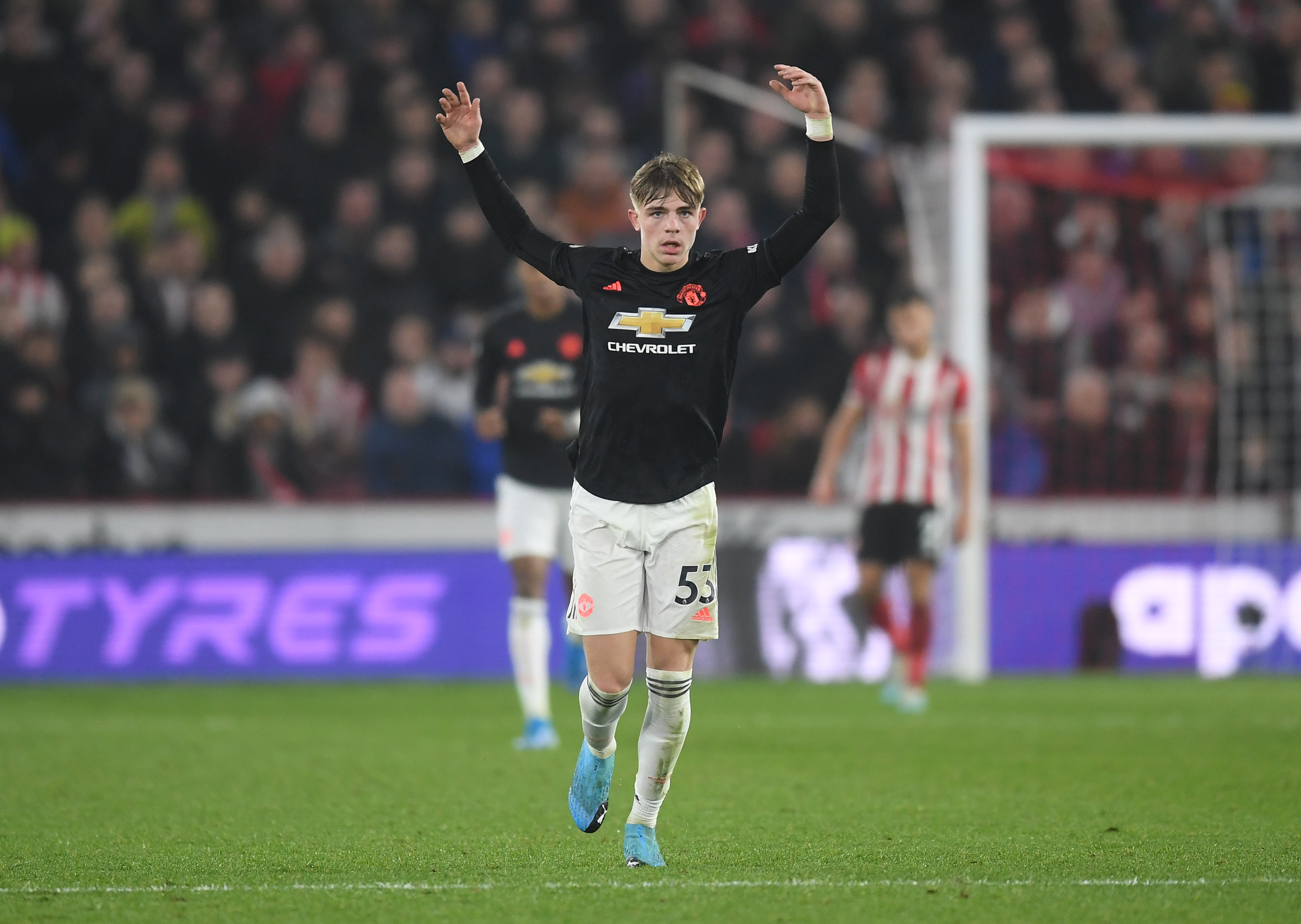 Brandon is the latest 'boy' to become a Manchester United regular. (Picture Courtesy - AFP/Getty Images)