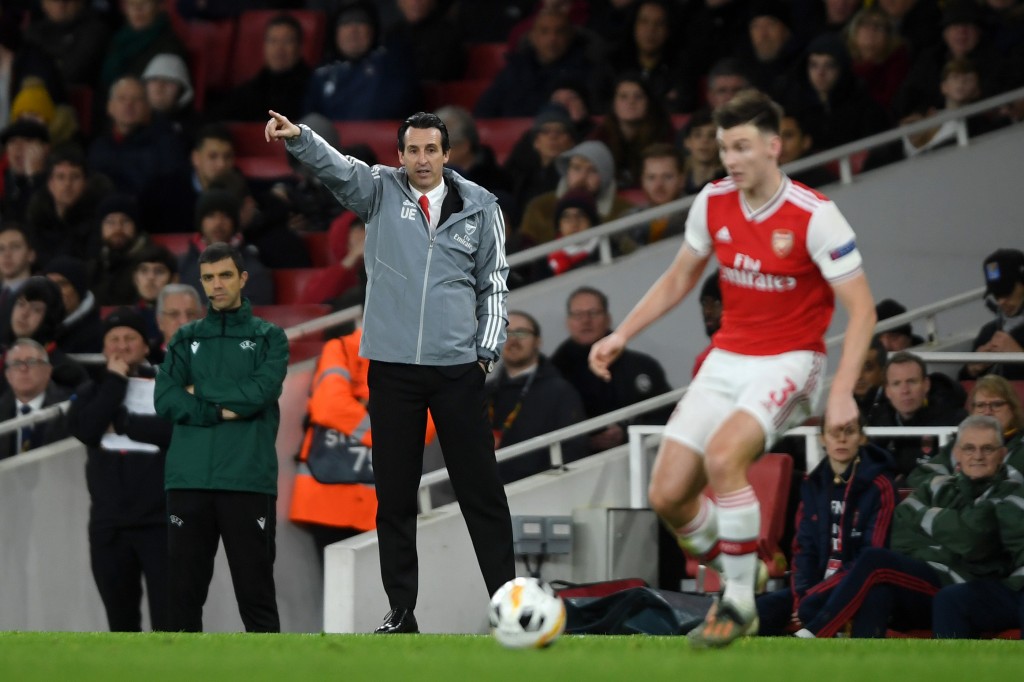 Tierney did not enjoy the best of times under Unai Emery. (Photo by Mike Hewitt/Getty Images)