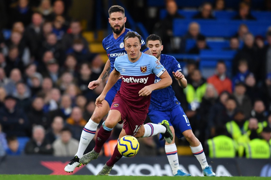 Is Giroud set to join Mark Noble at West Ham United? (Photo by Ben Stansall/AFP via Getty Images)