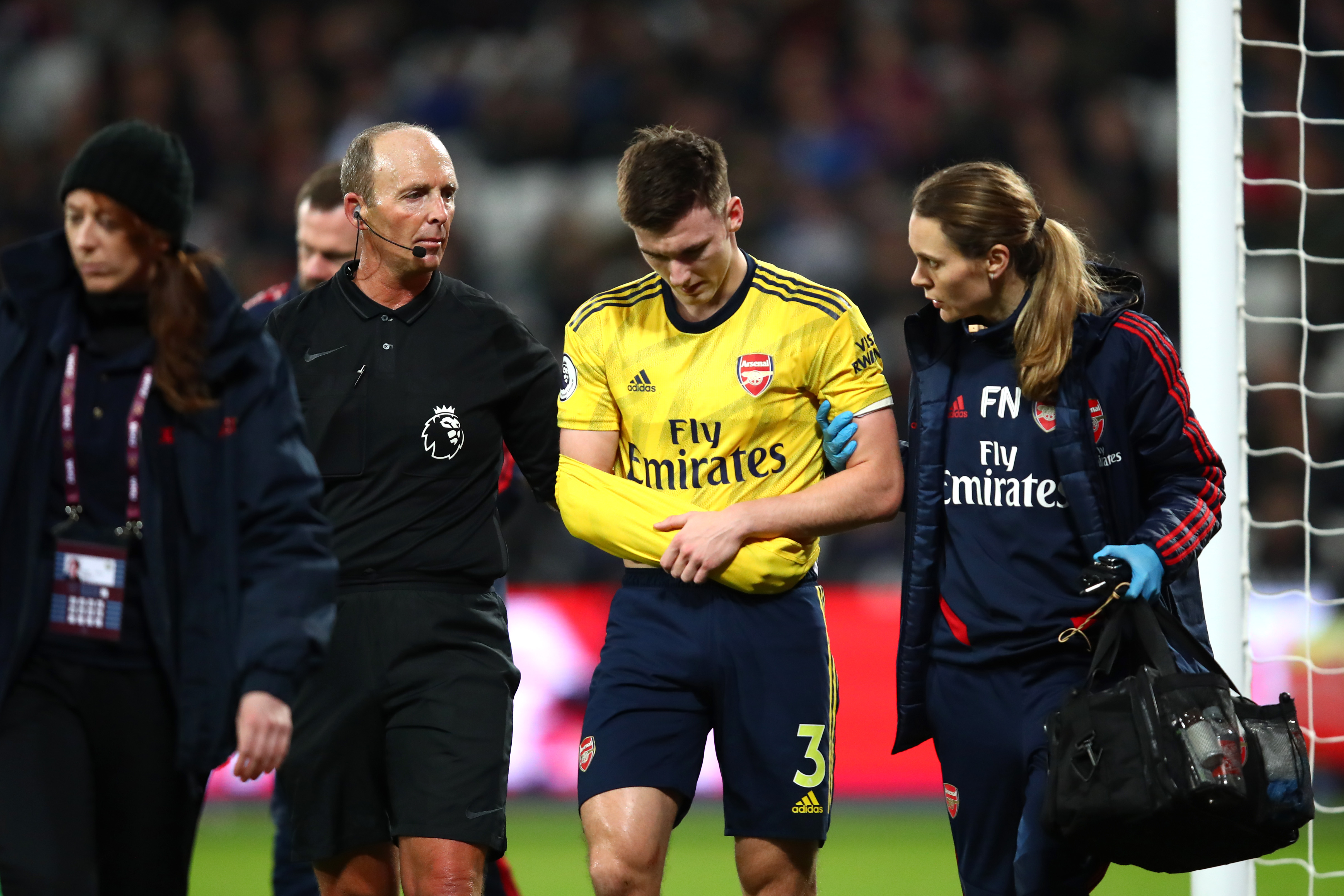 Kieran Tierney has recovered from his injury (Photo by Julian Finney/Getty Images)