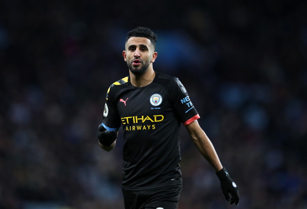 Manchester City agree €35 million deal to sell Riyad Mahrez.