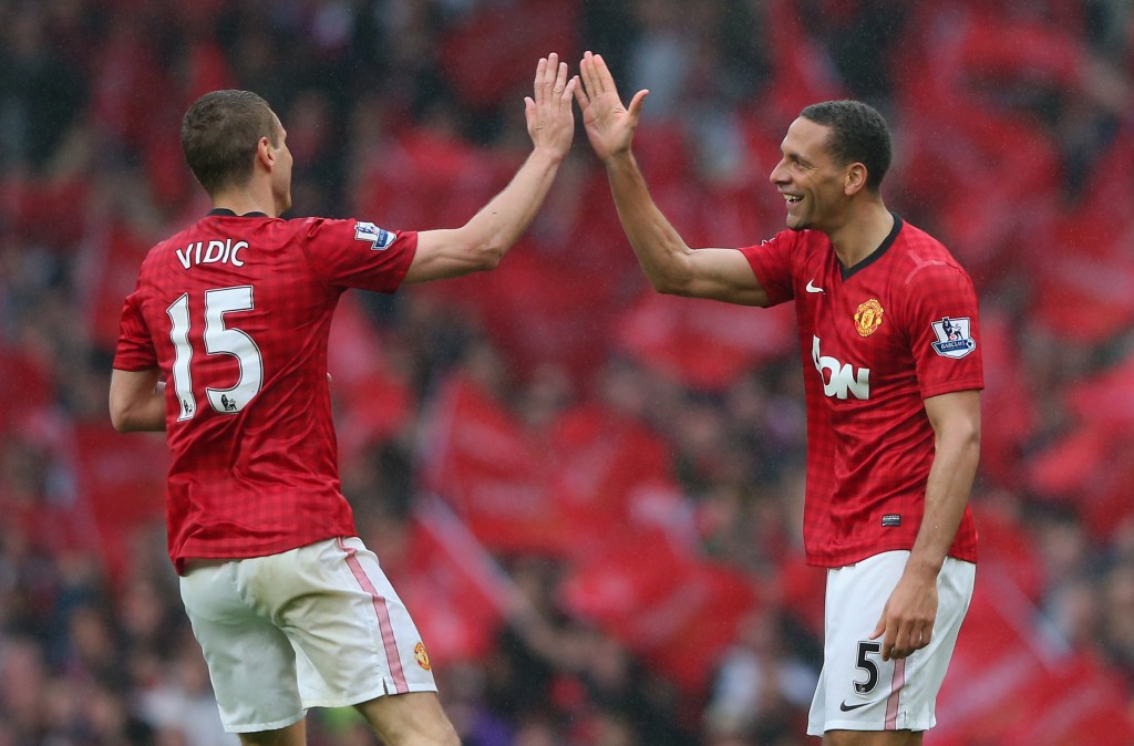 The formidable central defensive pairing. (Photo by Alex Livesey/Getty Images)