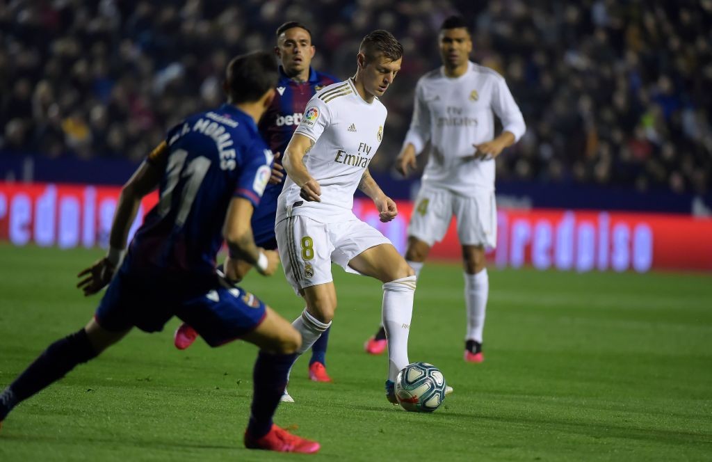 Kroos failed to make an impact (Photo by JOSE JORDAN/AFP via Getty Images)