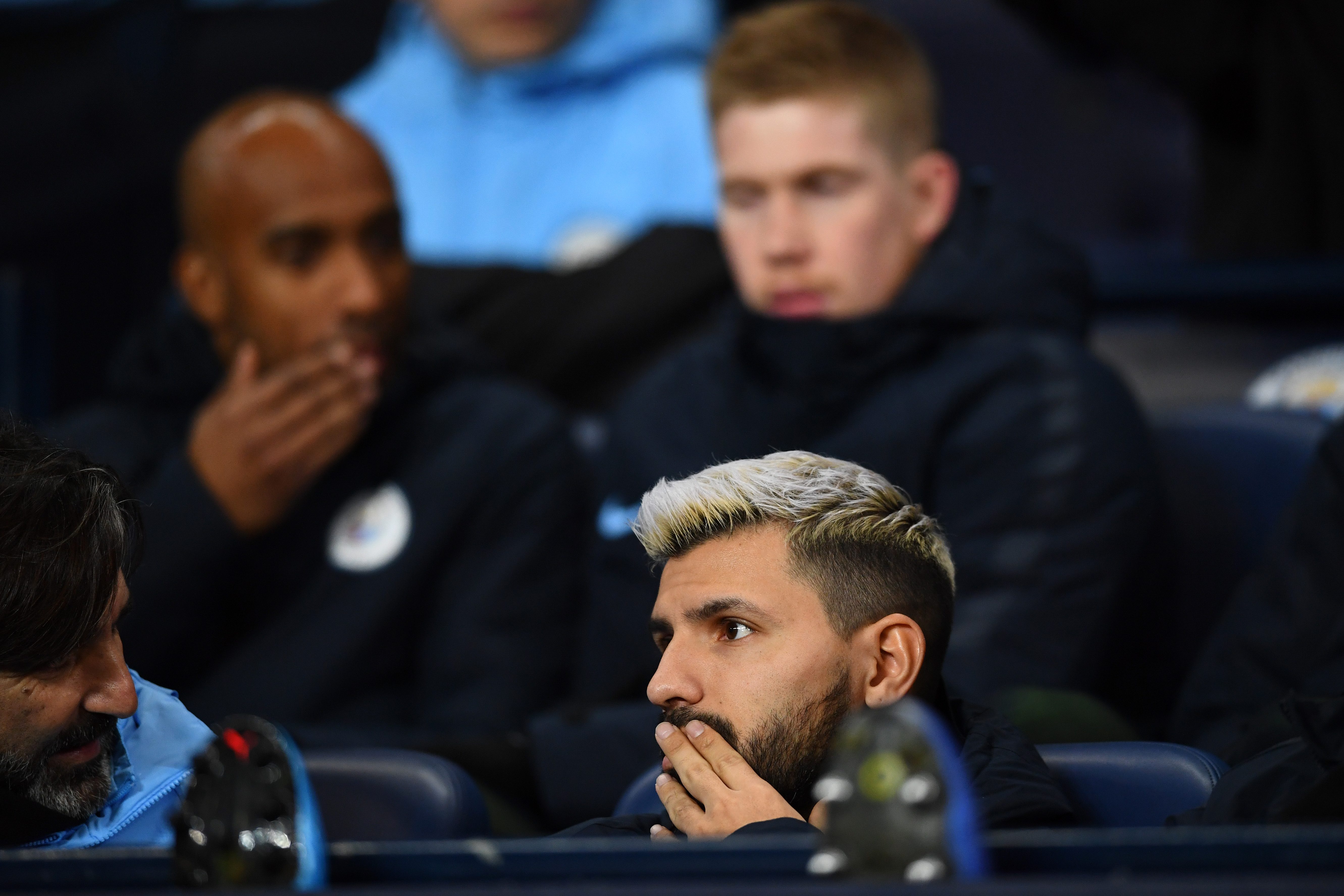 Sergio Aguero is in the final year of his contract (Photo by Clive Mason/Getty Images)
