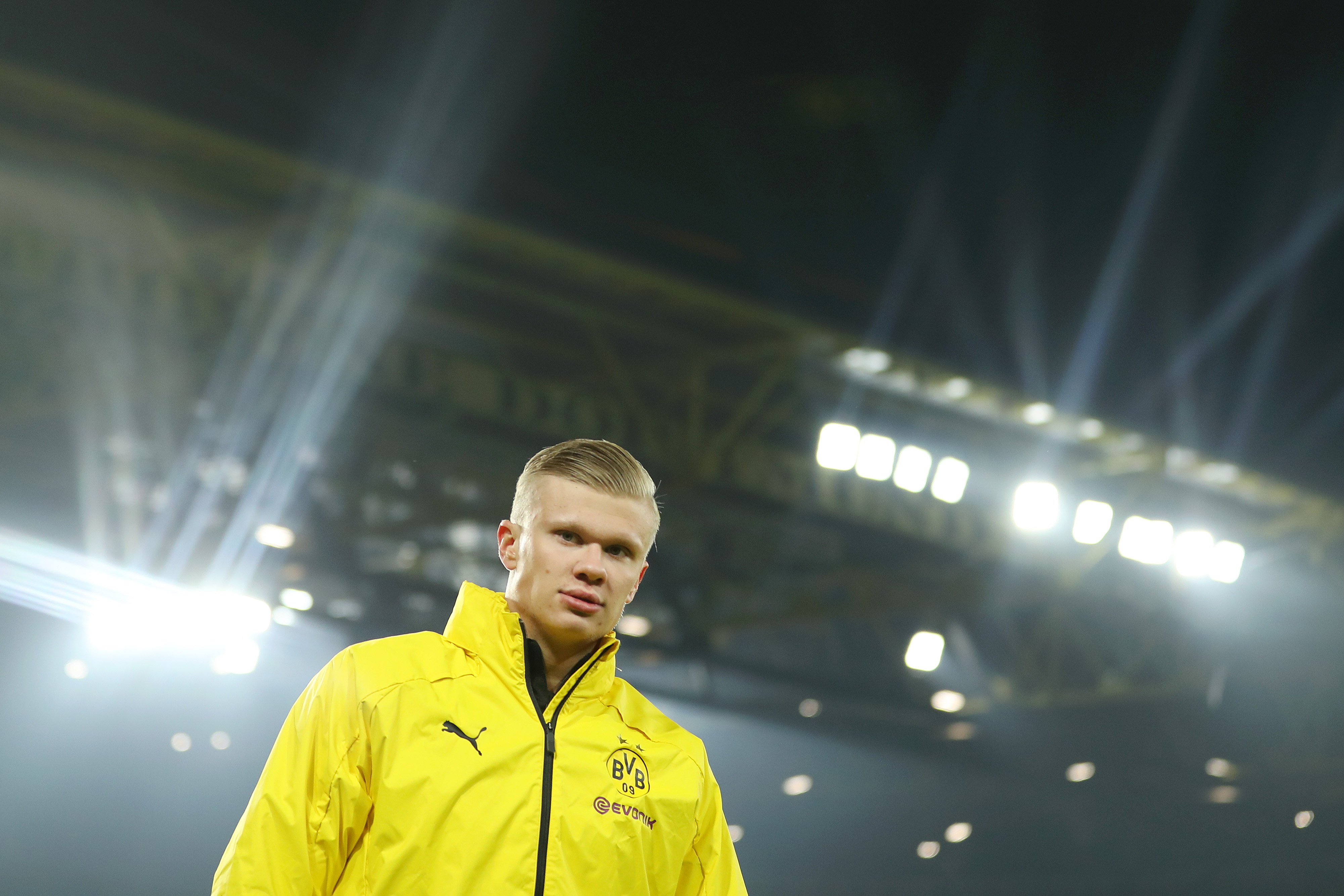 Manchester City are considered favourites to sign Erling Haaland this summer (Photo by Lars Baron/Bongarts/Getty Images)