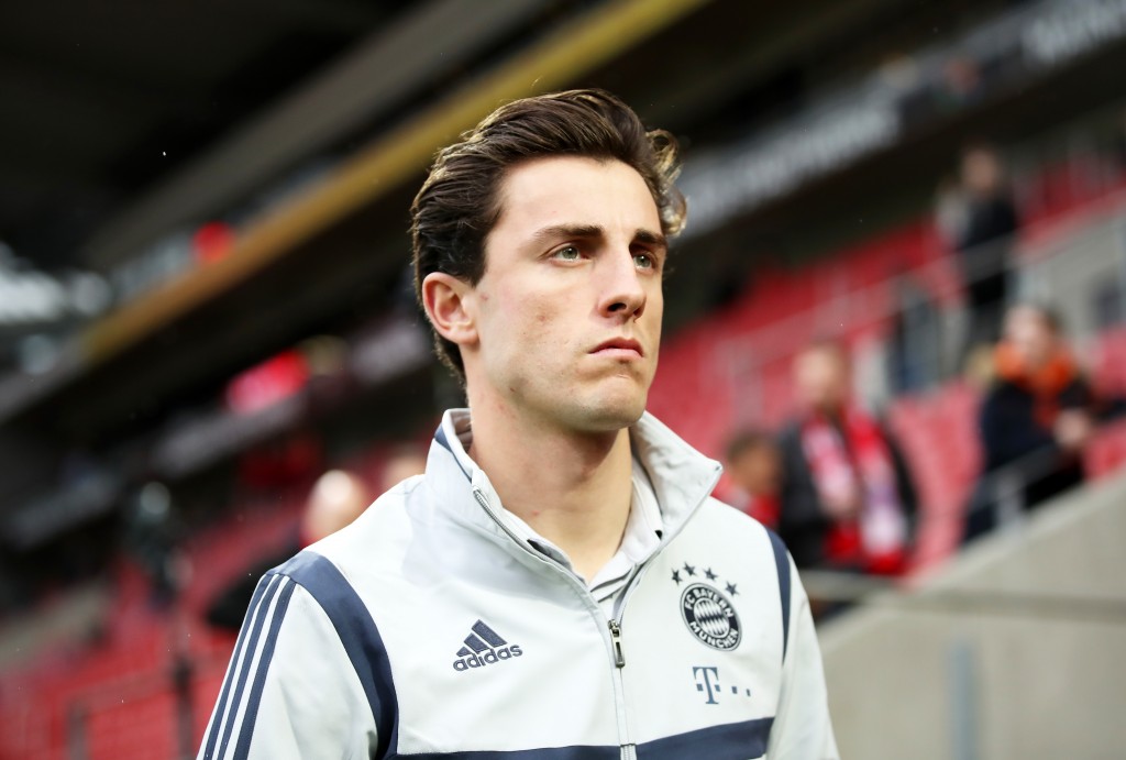 MAINZ, GERMANY - FEBRUARY 01: Álvaro Odriozola of FC Bayern Muenchen looks on during the Bundesliga match between 1. FSV Mainz 05 and FC Bayern Muenchen at Opel Arena on February 01, 2020 in Mainz, Germany. (Photo by Alex Grimm/Bongarts/Getty Images)