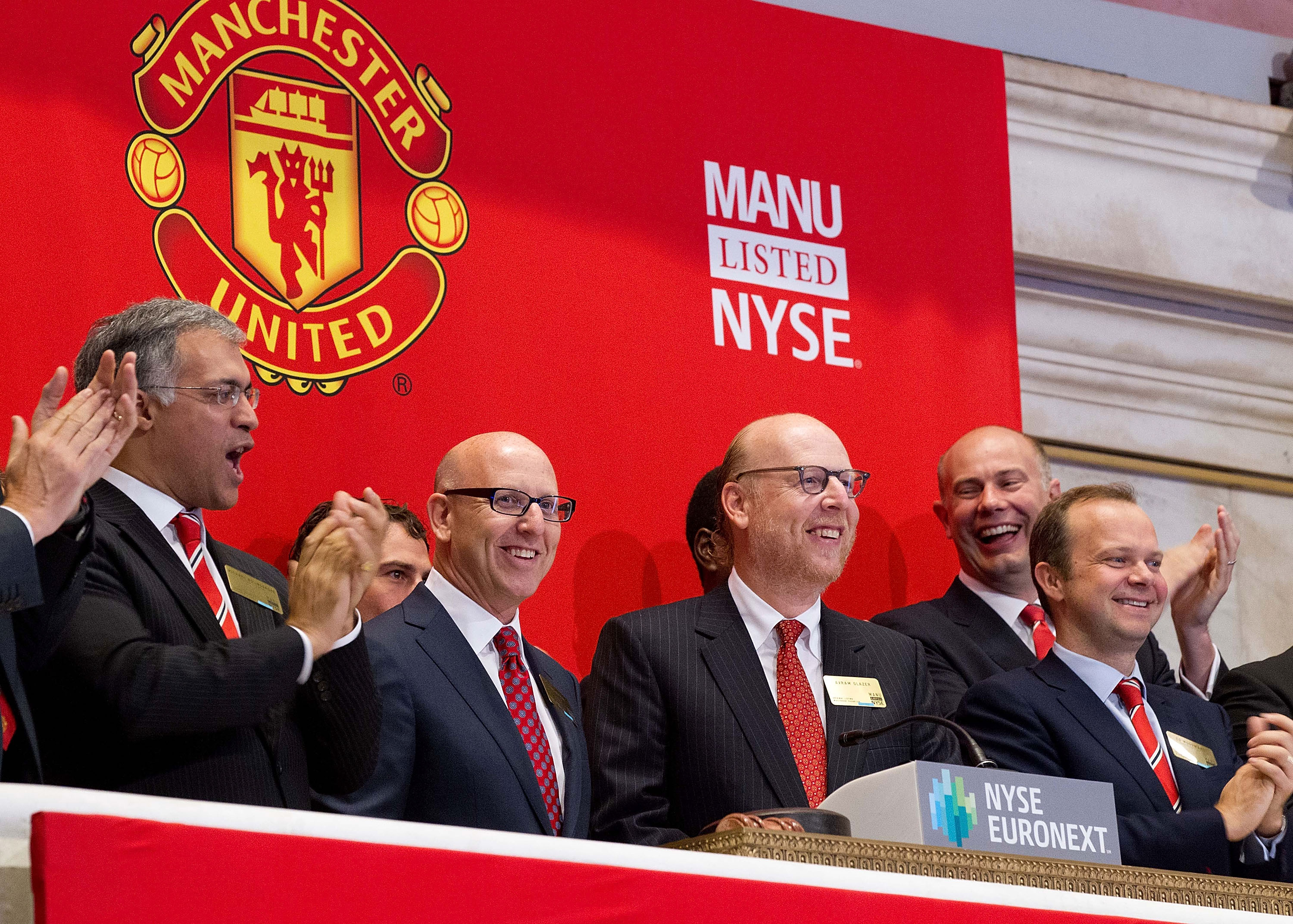 Ed Woodward assisted the Glazers' take over of Manchester United (Photo Dario Cantatore/Getty Images via NYSE Euronext)