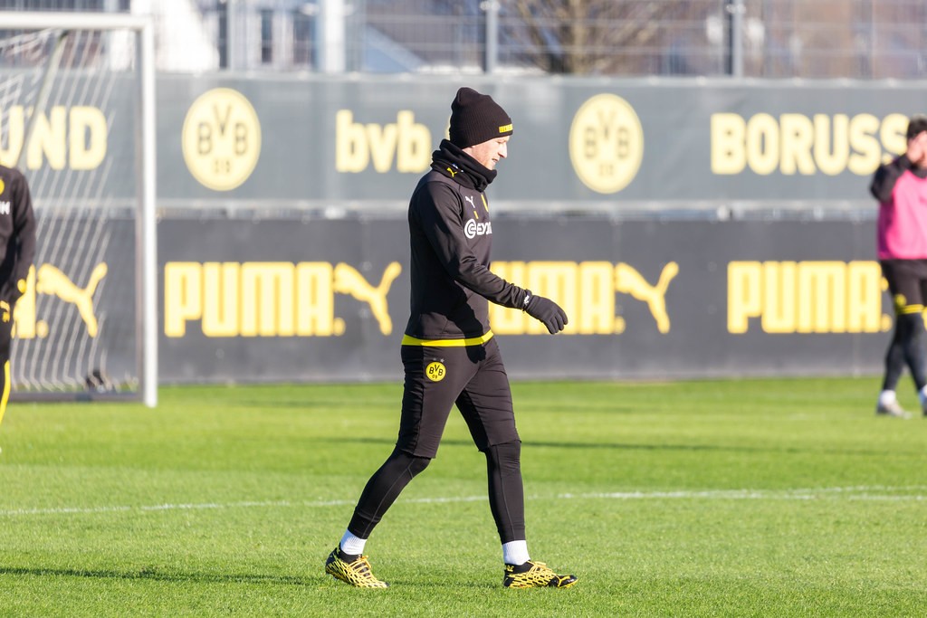 Marco Reus in training. (Photo by Marco Verch/Flickr)