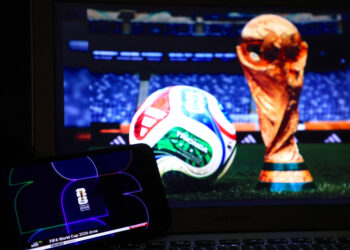 Illustration - FIFA World Cup, WM, Weltmeisterschaft, Fussball Draw 2026 FIFA World Cup Draw 2026 live from Washington DC on December 5, 2025. France will play group stage against Senegal, Norway and winner of Iraq/Bolivia/Suriname. World Cup 2026 will take place from June 11 to July 19, 2026. Photo by Charles Guerin/ABACAPRESS.COM New York NY United States PUBLICATIONxNOTxINxFRAxUK Copyright: xGuerinxCharles/ABACAx