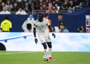 Norway v Senegal - FIFA World Cup, WM, Weltmeisterschaft, Fussball 2026 El Hadji Malick Diouf of Senegal in action during the FIFA World Cup 2026 Group I football match between Norway and Senegal. Norway won 3-2 over Senegal. East Rutherford United States Copyright: xNicolòxCampox